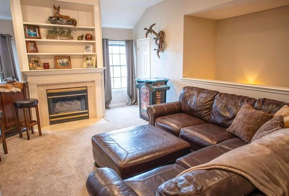 Fireplace, Interior, Living room
