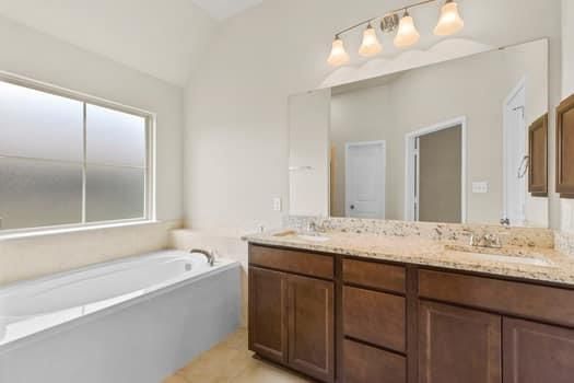 Bathroom, Dual Sink Vanities, Interior