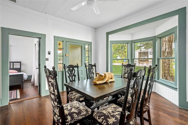 Bedroom, Dining room, Interior, Wood Texture Flooring
