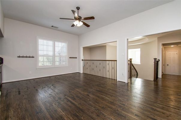 Empty room, Interior, Wood Texture Flooring