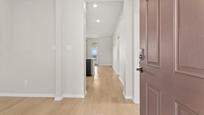 Interior, Recessed Lighting, Wood Texture Flooring