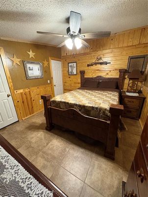 Bedroom, Interior, Wooden Walls