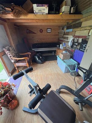 Fitness Equipment, Interior, Wood Texture Flooring, Wooden Walls