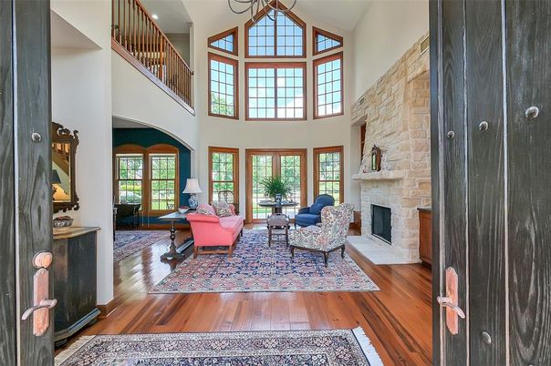 Fireplace, Interior, Living room, Wood Texture Flooring