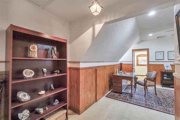 Home Office, Interior, Recessed Lighting