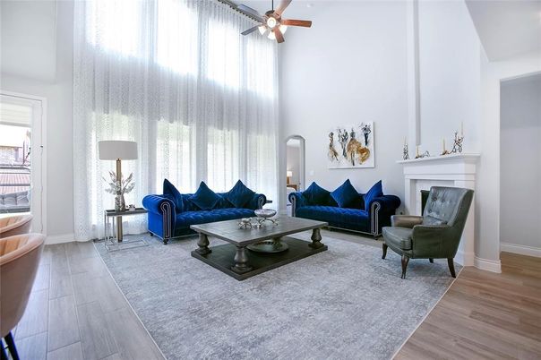 Fireplace, Interior, Living room, Wood Texture Flooring