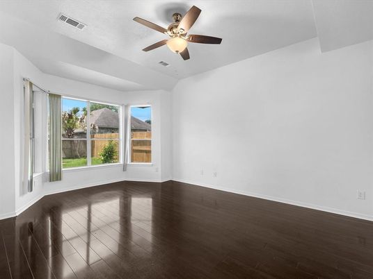 Empty room, Interior, Wood Texture Flooring