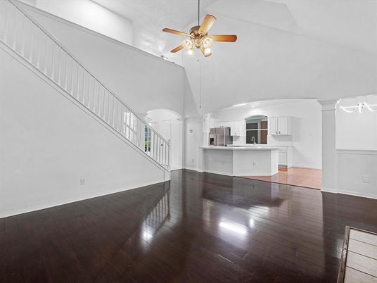 Empty room, Interior, Kitchen, Wood Texture Flooring