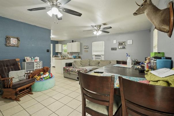 Dining room, Interior, Kitchen, Living room