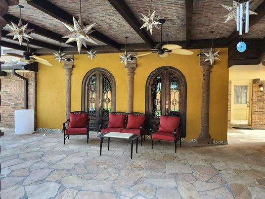 Exterior, Stone Walls