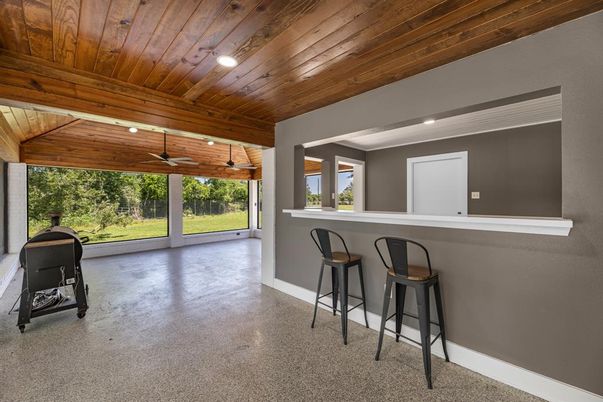 Interior, Recessed Lighting, Wooden Ceilings