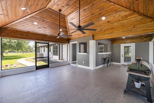 Interior, Recessed Lighting, Wooden Ceilings