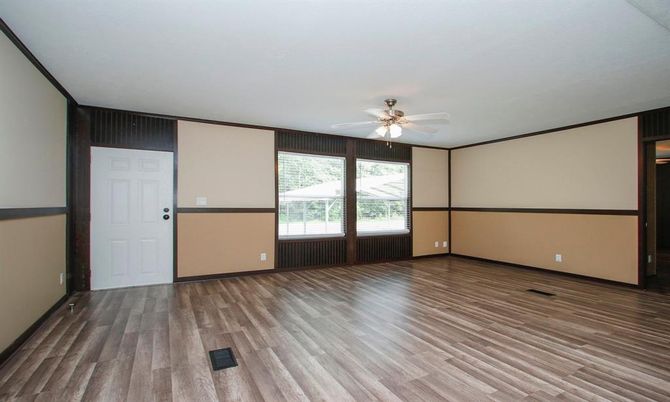 Empty room, Interior, Wood Texture Flooring