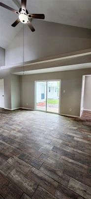 Empty room, Interior, Wood Texture Flooring