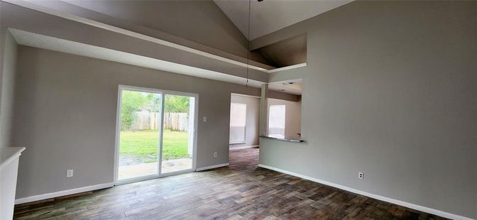 Empty room, Interior, Wood Texture Flooring