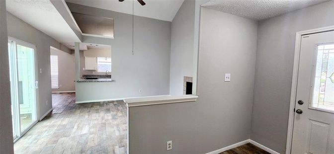 Empty room, Interior, Wood Texture Flooring