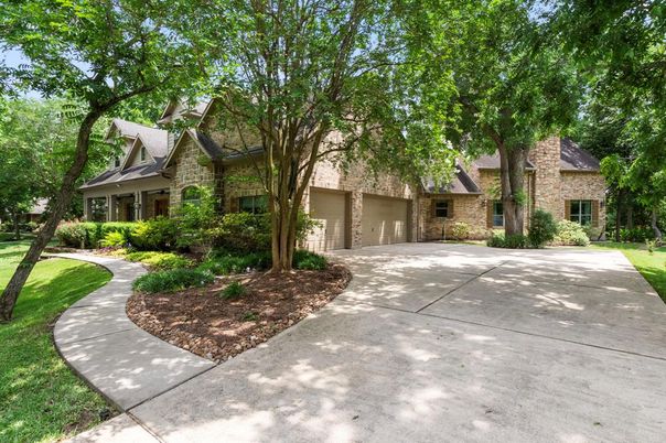 Attached, Exterior, Facade, Brick Facade, Tudor Revival