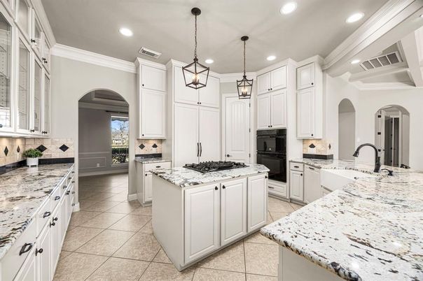 Interior, Kitchen, Pendant Lights, Recessed Lighting