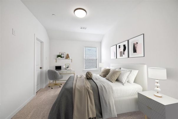 Bedroom, Home Office, Interior