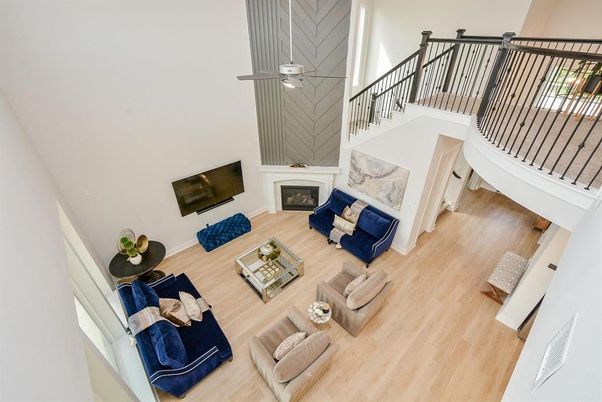 Fireplace, Interior, Living room, Wood Texture Flooring