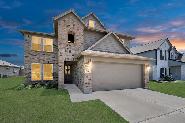 Attached, Exterior, Facade, Brick Facade, Brick Traditional