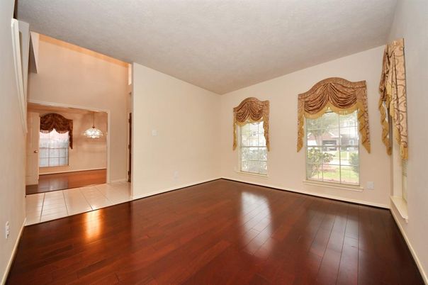 Empty room, Interior, Wood Texture Flooring