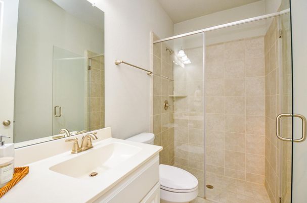 Bathroom, Glass Shower, Interior