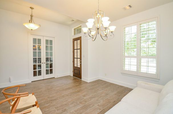 Chandelier, Interior, Pendant Lights, Wood Texture Flooring