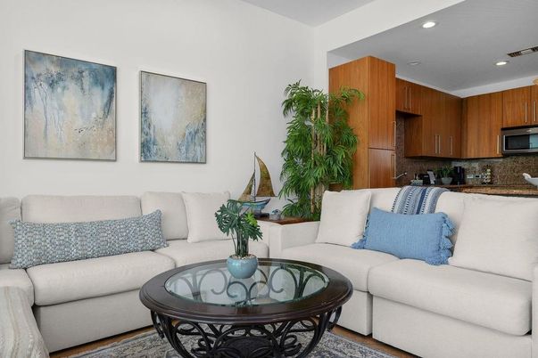 Interior, Kitchen, Living room, Recessed Lighting