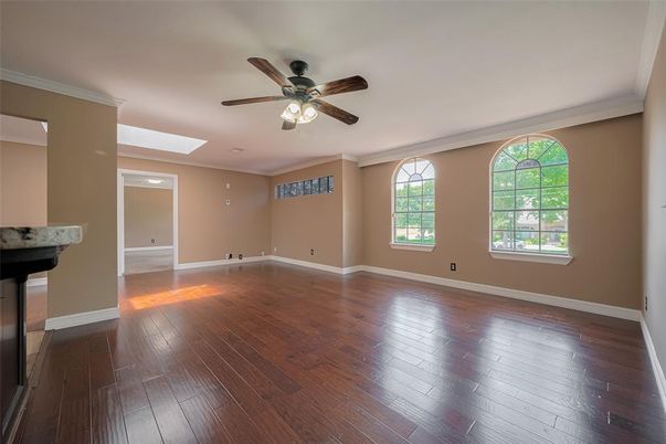 Empty room, Interior, Wood Texture Flooring