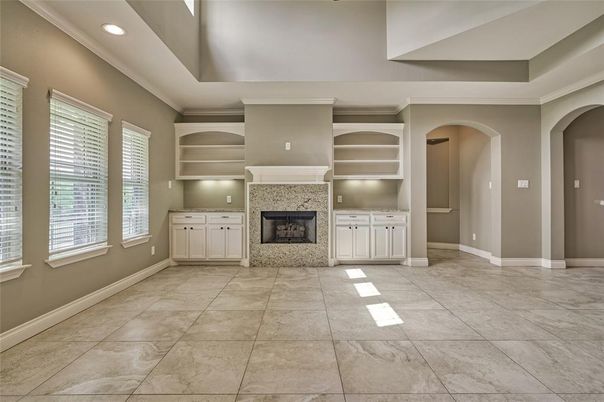 Fireplace, Interior, Recessed Lighting