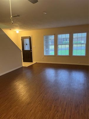 Empty room, Interior, Wood Texture Flooring