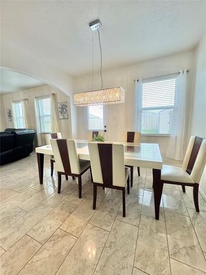 Chandelier, Dining room, Interior, Pendant Lights