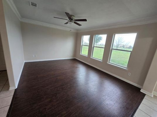 Empty room, Interior, Wood Texture Flooring