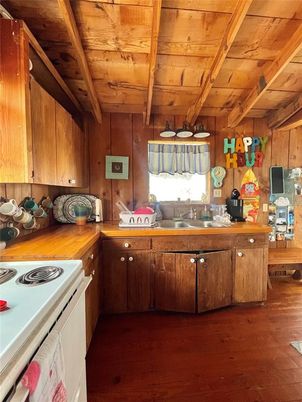 Interior, Kitchen, Wooden Beams, Wooden Ceilings, Wood Texture Flooring, Wooden Walls