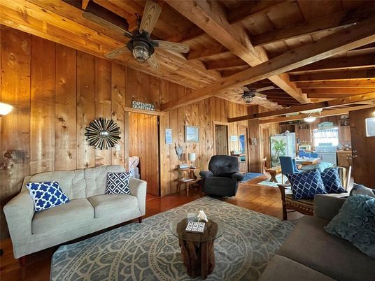 Interior, Living room, Wooden Beams, Wooden Ceilings, Wood Texture Flooring, Wooden Walls