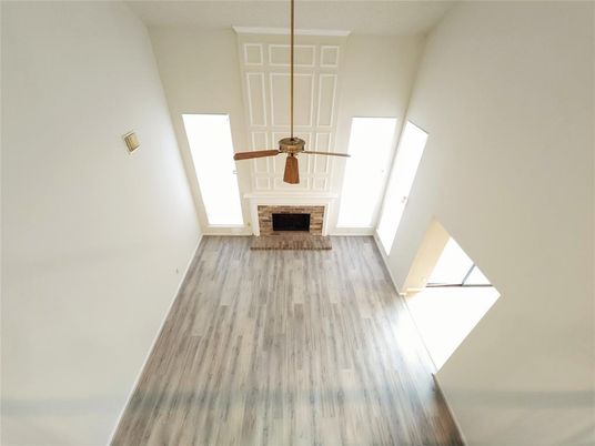 Fireplace, Interior, Wood Texture Flooring