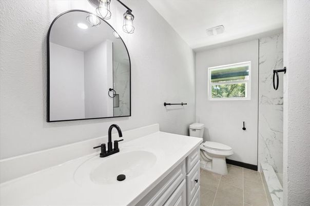 Bathroom, Interior, Marble Walls