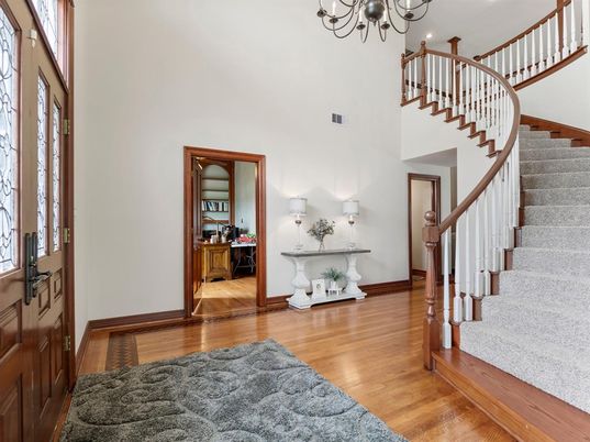 Chandelier, Interior, Wood Texture Flooring