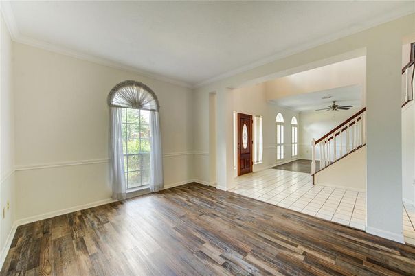 Empty room, Interior, Wood Texture Flooring