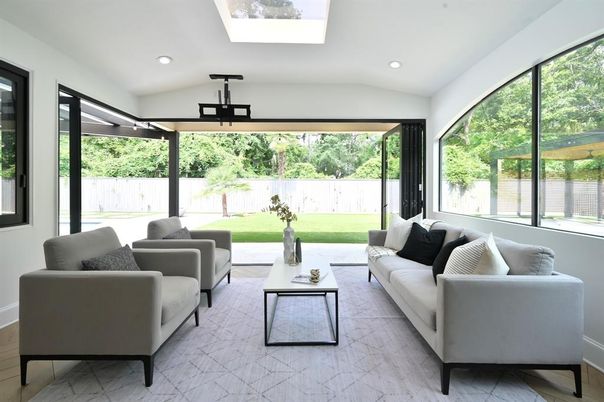 Interior, Living room, Marble, Recessed Lighting