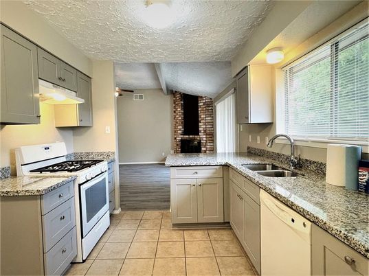 Fireplace, Interior, Kitchen, Stone Walls