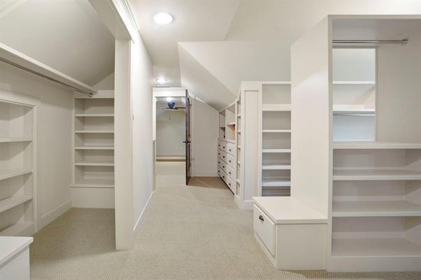Interior, Recessed Lighting, Walk-in Closets