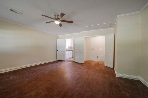 Empty room, Interior, Wood Texture Flooring