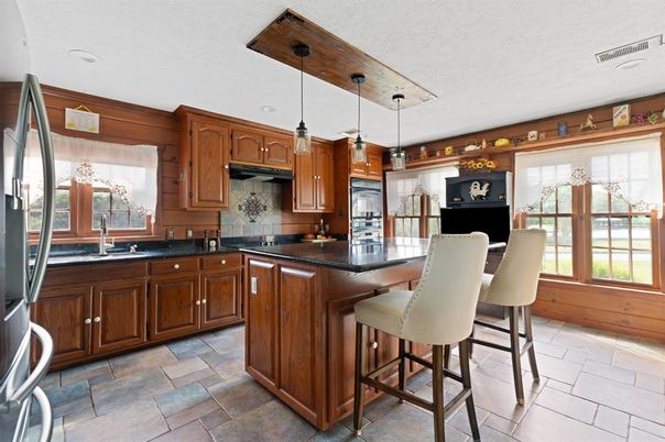 Interior, Kitchen, Pendant Lights, Recessed Lighting