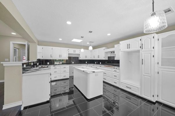 Interior, Kitchen, Pendant Lights, Recessed Lighting
