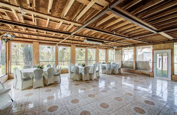 Dining room, Interior, Sun Room, Wooden Beams, Wooden Ceilings