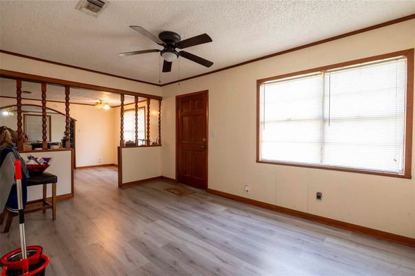 Empty room, Interior, Wood Texture Flooring