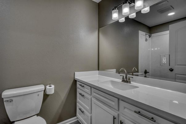 Bathroom, Interior, Recessed Lighting