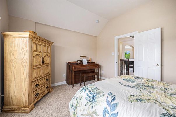 Bedroom, Interior, Piano